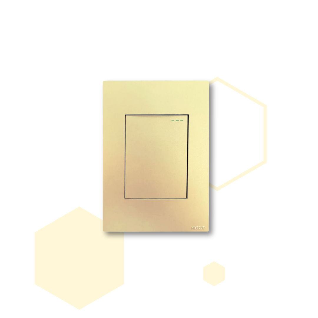 INTERRUPTOR SENCILLO CONMUTABLE LINEA LUXURY
