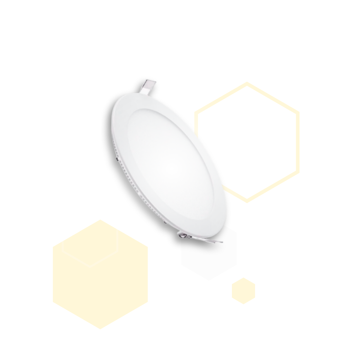PANEL LED 18w REDONDO DE INCRUSTAR