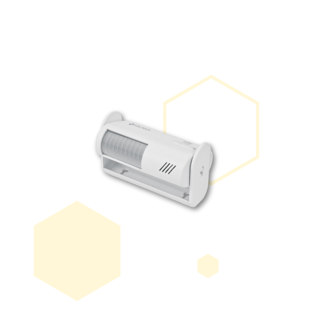 SENSOR DE MOVIMIENTO 60° CON TIMBRE