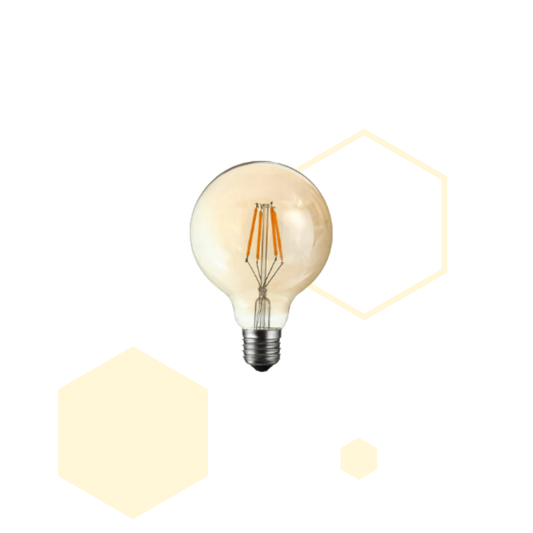 BOMBILLO LED VINTAGE G95-A 5W E27