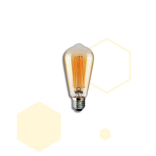 BOMBILLO LED VINTAGE PERA 4W E27 2700°K