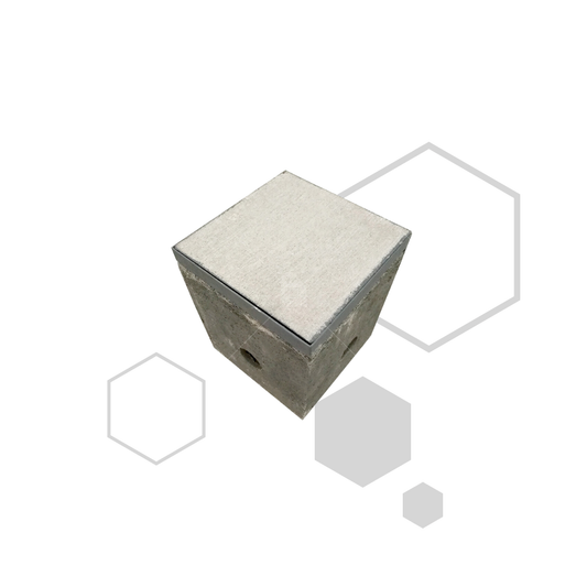 CAJA DE INSPECCIÓN PUESTA A TIERRA 30X30 CON TAPA