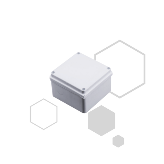 CAJA DE PASO 10X10 PVC