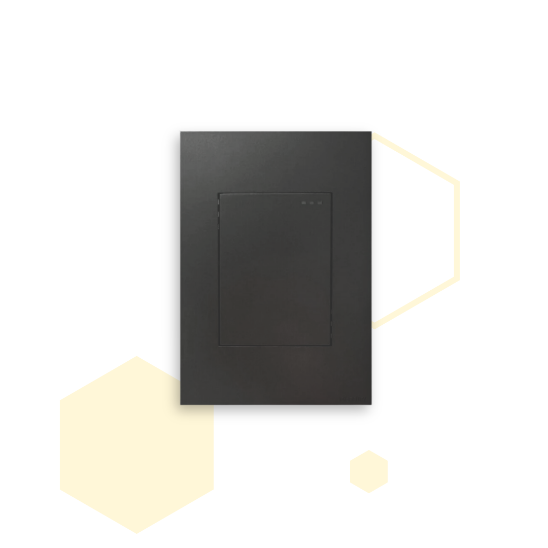 INTERRUPTOR SENCILLO CONMUTABLE LINEA LUXURY
