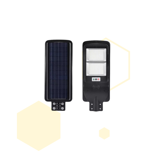 LáMPARA ALUMBRADO PúBLICO con panel SOLAR 150W