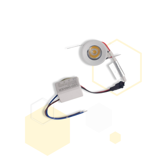MINI BALA LED 1W BLANCO