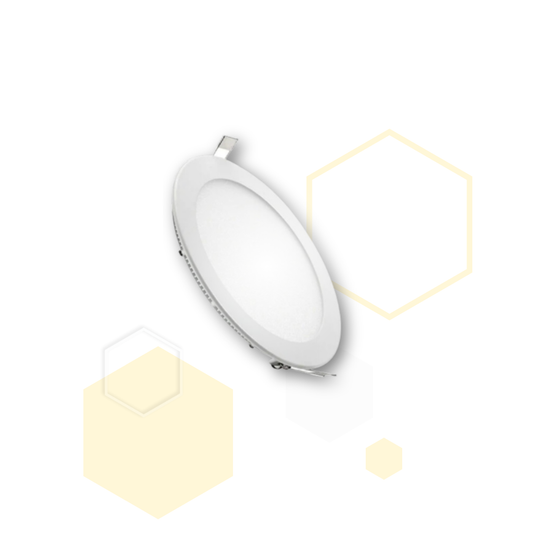 PANEL LED  6W REDONDO INCRUSTAR
