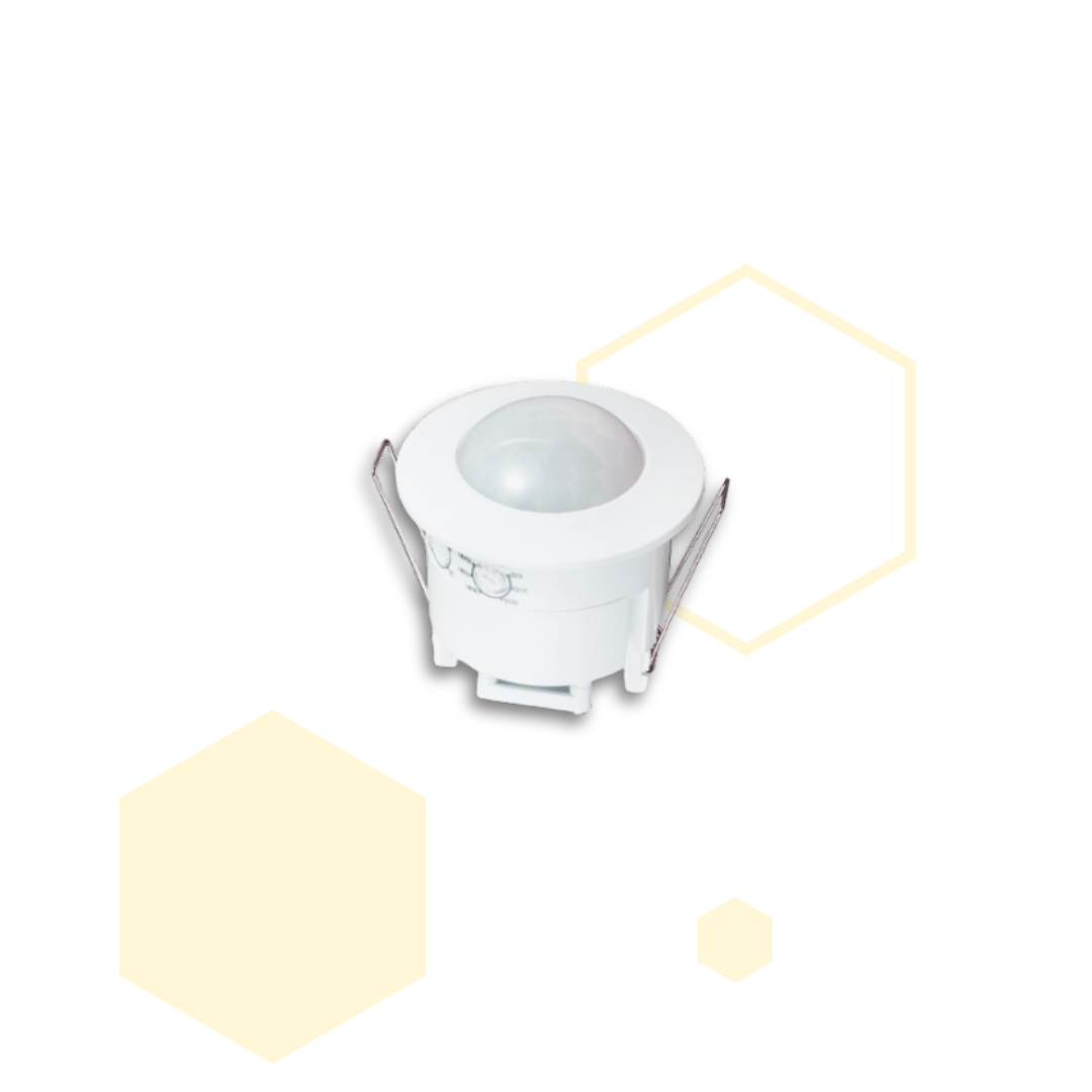 SENSOR DE MOVIMIENTO 360° INCRUSTAR EN TECHO