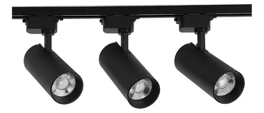 Kit Riel LED 3 Spots 10W — Riel 1m